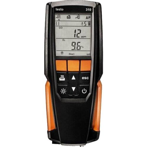 Testo 310 Measuring Range 0 To 4000 Ppm Flue Gas Combustion Analyzer O2/C/ CO2 Detector Without Printer Industrial Test Tools