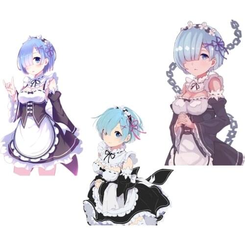 Three Ratels QC270 Re:Zero Anime Poster wall sticker art for bedroom gabinete gamer