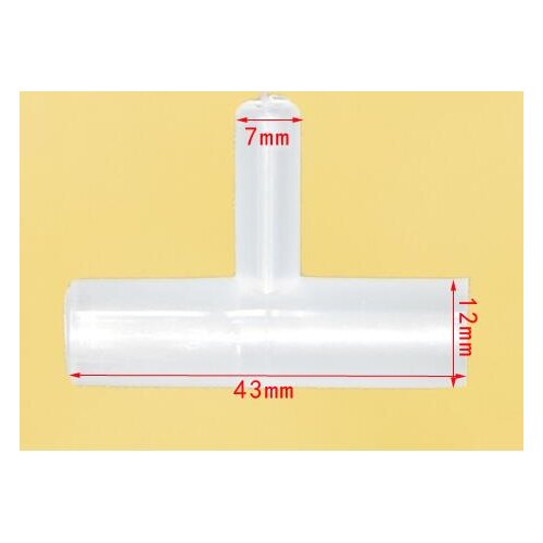 Water Dispenser Parts PP material Tee pipe fittings