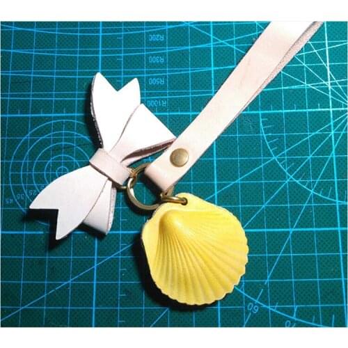 Designer leather craft template shell shape modeling fixed plastic nylon mould leather punches tool set deri el aletleri