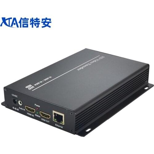 HDMI to IP Live Streaming Video Encoder H.264 RTMP Encoder HDMI Encoder IPTV H.265 with HLS HTTP RTSP UDP RTMPS SRT