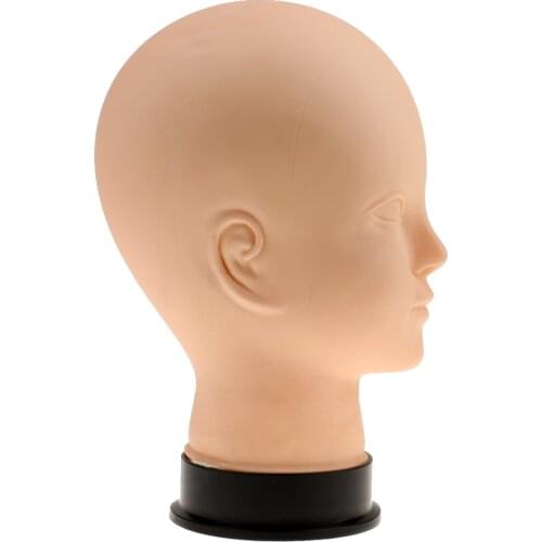 11inch Professional Makeup Face Painting Cosmetology Practice Training Head Mannequin Wig Hat Scarf Display Model