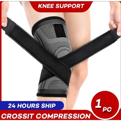 Knitting Breathable Warmth Kneepad Sports Safety Knee Pads Training Running Basketball Elastic Knee Support Knee Protector