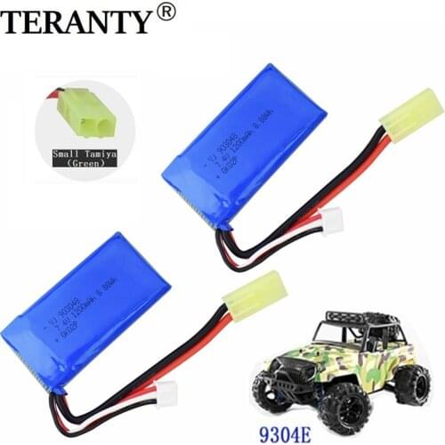 7.4V 1200mah rechargeable battery for 9300 9301E 9302E 9303E 9034E 9305E 2.4G 1:18 Remote Control 4WD High-speed Off-road RC Car