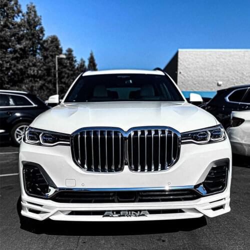 Suitable for X7 Bmw Xdrive40i Modified Albina Xpina Xb7 Carbon Fiber Front Lip Small Surround
