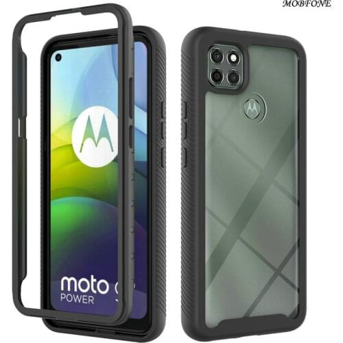 Rugged Shockproof Armor Case For MOTOROLA Moto G9 Power Full Cover G 5G protective Bumper Coque Clear Cases Moto G9 Play E7 PLUS