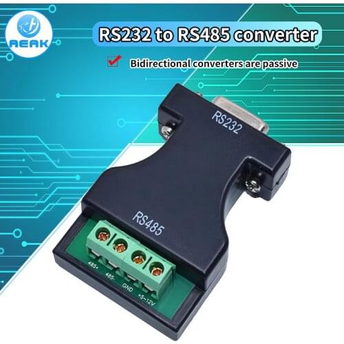 RS-232 RS232 to RS-485 RS485 Interface Serial Adapter Converter NEW