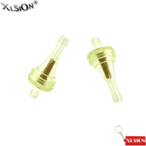 XLSION Aftermarket 2Pcs/Pack Petrol Gas Fuel Filter For 50cc 70cc 90cc 110cc-250cc ATV Quad Dirt Bike Motorcycle