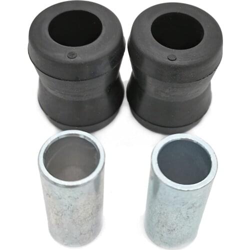 1 Pair Hourglass Shock Eye Bushing ID 5/8" with Double M12 Sleeves for Jeep For Toyota For Chevrolet Shock Absorber Bush
