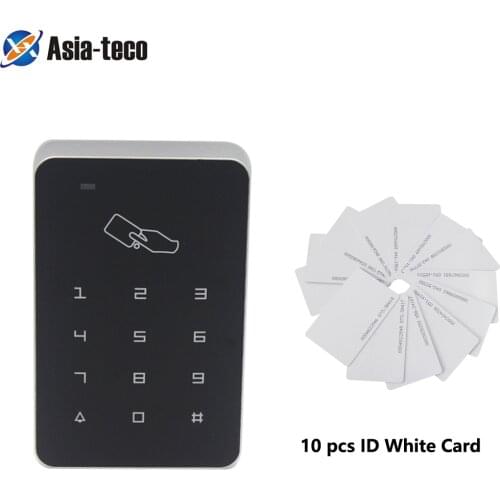 125khz RFID Digital Keypad Access Control System Door Lock Controller RFID card reader w/ 10pcs TK4100 key
