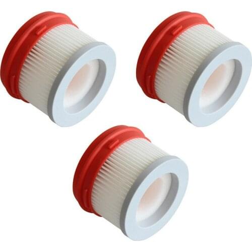 AD-3Pcs Filter for Xiaomi Dreame V9 HEPA Household Cordless Handheld Vacuum Spare Parts Replacement Filter Kits