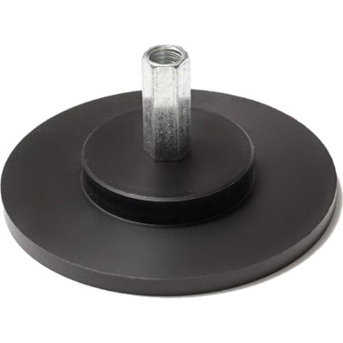 Black Suction Cup Adapter for Telescopic Linear Actuator with M10 Connector, Machine Device Attachments