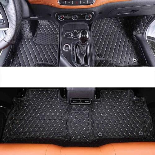 For chery tiggo7 tiggo 7 2016 2017 2018 2019 tiggo 8 leather car floor mat rug carpet accessories interior