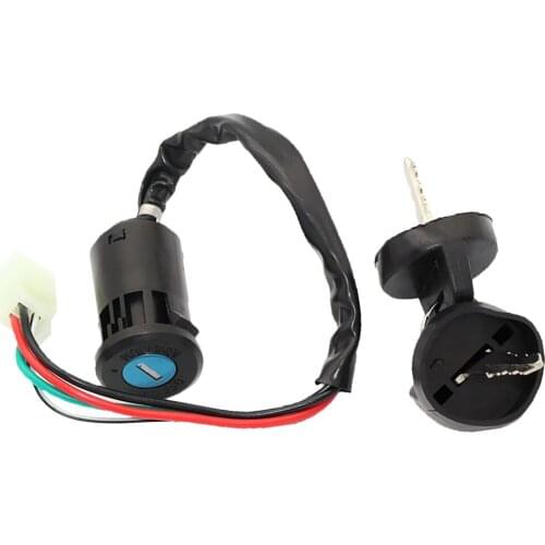 KEY IGNITION SWITCH FOR SUPER DIRT BIKE ATV Taotao Sunl Roketa Chinese 4pin