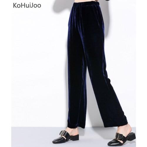 Женские свободные брюки KoHuiJoo China At AliExpress