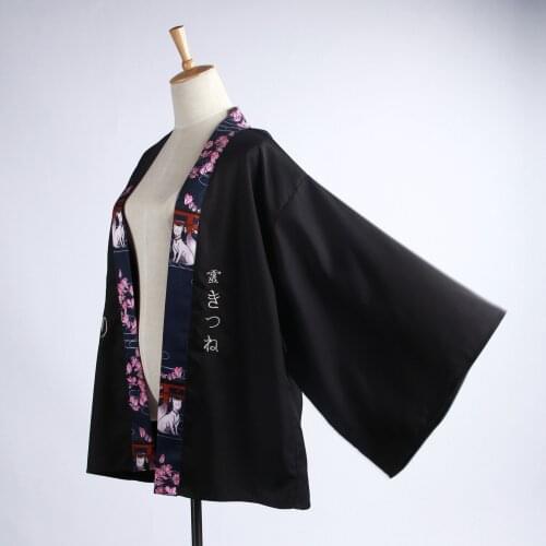 Lolita Spirit Fox Guards The Contract Couple of Love and Wind Embroidery Fox Soft Sister Haori