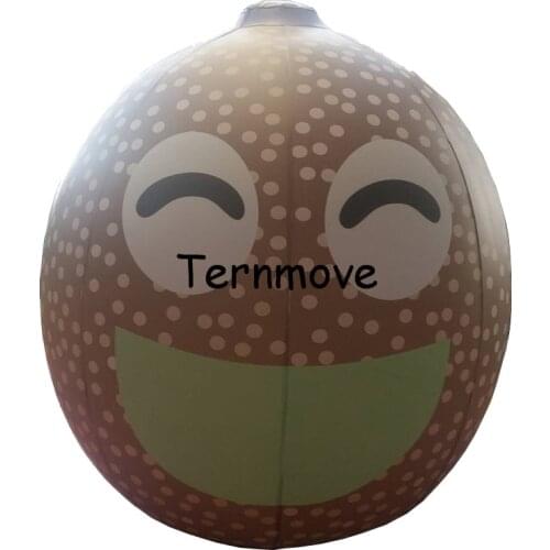 Giant inflatable Kiwi Guava fruit balloon PVC advertising Promotion Helium Balloones custom large ground balloon