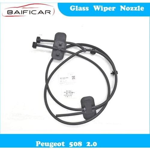 Baificar Brand New Genuine Glass Wiper Nozzle Engine Cover Sprinkler for Peugeot 508 2.0