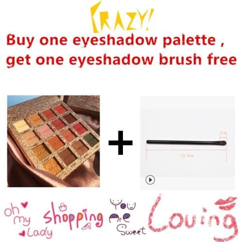 16Colors Eye Shadow Palette Makeup Glitter Highlighter Shimmer Make Up Pigment Matte Eyeshadow Palette Maquiagem косметика