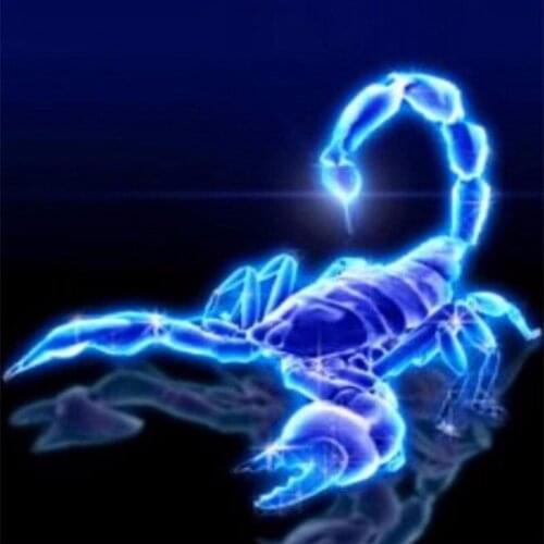 Hot 5D DIY Diamond Painting "Fluorescent scorpion" Embroidery Full Square Diamond Cross Stitch Rhinestone Mosaic Painting Decor