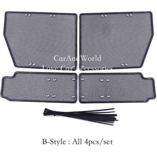 Front Grille Insect Screening Mesh Insert Net Stainless Steel Cover Trims For Nissan Patrol Armada Y62 2012-2020 Car Accessories