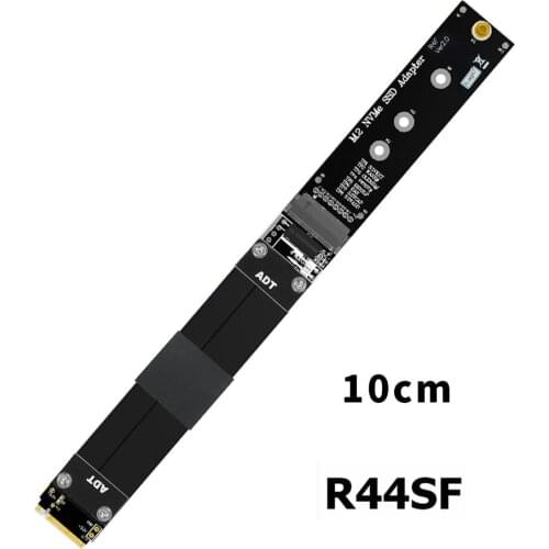 M.2 for NVMe SSD Extension Cable Solid Drive Riser Card R44SF/R24SF M2 to PCI-Express 3.0 X4 PCIE 32G/bps M Key Extender