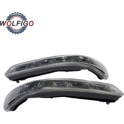 WOLFIGO Left Right Rear View Turn Signal Mirror Light for Kia Sorento 2012-2015 87613-2P000 876132P000 87623-2P000 876232P000
