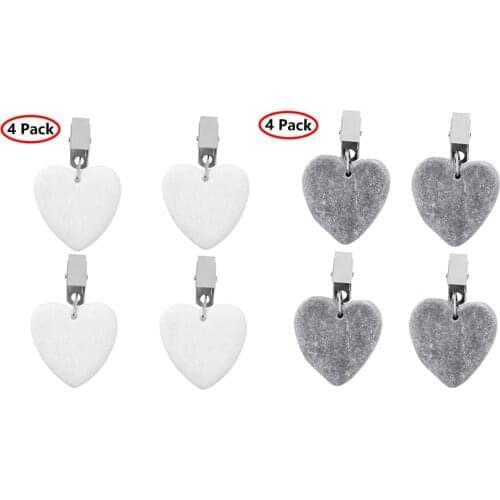 Tablecloth Clip Heavy Duty Heart Shape Stone Tablecloth Weights Tablecloths Non-Slip Table Cloth Bracket Table Cover Holder Clip