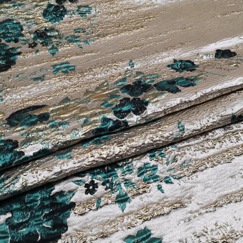 120 cm/lot) brocade fabric for sewing jacquard fabrics yarn-dyed quilting for patchwork cloth DIY telas fat quarters metallic