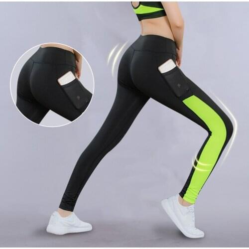 Fanceey Yoga Pants Women with Pocket Running Tights Women Energy Seamless Sports Pants Women High Waist Gym Leggings Fitness