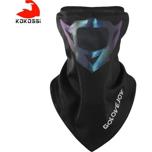 KoKossi Winter Cycling Mask Windproof Warm Highlight Reflection Bandana Outdoor Sports Fishing Hiking Mountaineering Headwear