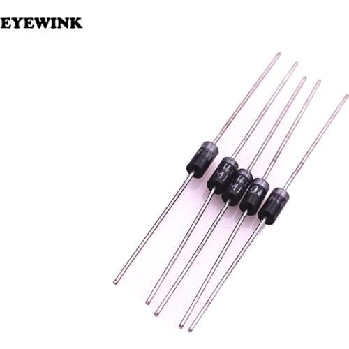 100PCS 1N5817 1N5819 1N5399 1N4937 1N4004 Schottky Rectifier Diode 1N4001 1N4007 UF4007 HER107 FR207 FR157 FR107 RL207 DO-41