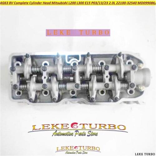 4G63 Complete Cylinder Head Assembly ASSY MD099086 MD188956 For Hyundai Sonata Santamo Nimbus Chariot Grandis Expo 1997cc 2.0L