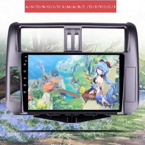 Android 10.0 Octa Core 9" ips gps monitor music video a/v stereo pc headunit for Toyota PRADO 150 2010 2013 4g wifi CarPlay swc