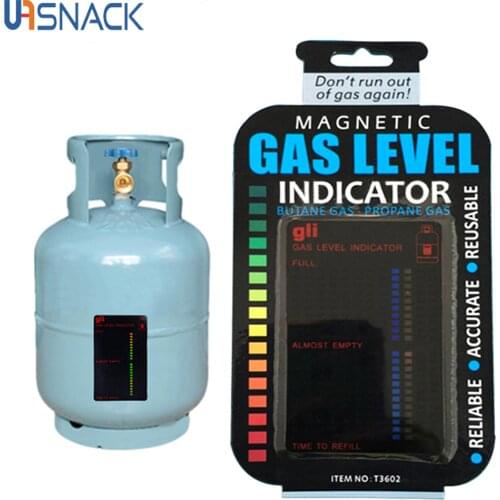 Household Gas Test Sticker Propane Butane LPG Fuel Gas Tank Level Indicator Caravan Bottle Termometro Digital Measuring Stick