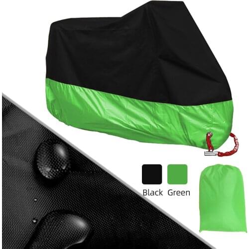 Motorcycle cover M-4XL Uv Protector waterproof Rain Dustproof cover Tent For Kawasaki Z750 z 750 ZX6 ZX9R ZXR400 ZZR600 Z1000