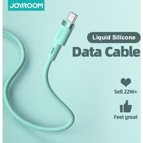 USB Type C Cable For Samsung S20 Plus Liquid Silicone Cable USB C 3A Fast Charging For Huawei P30 Xiaomi USB-C Charger Wire