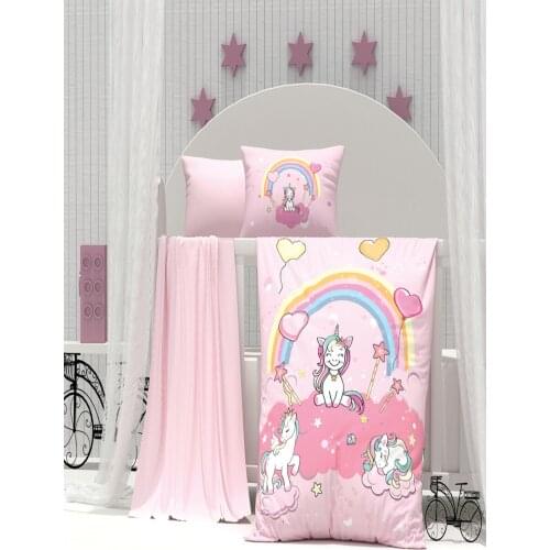 Organic %100 Cotton Baby Bedding Set Quilt Cover Duvet Cover Bed Linen Bed Sheet Pillowcase Crib Newborns Soft Boy Girl Cartoon