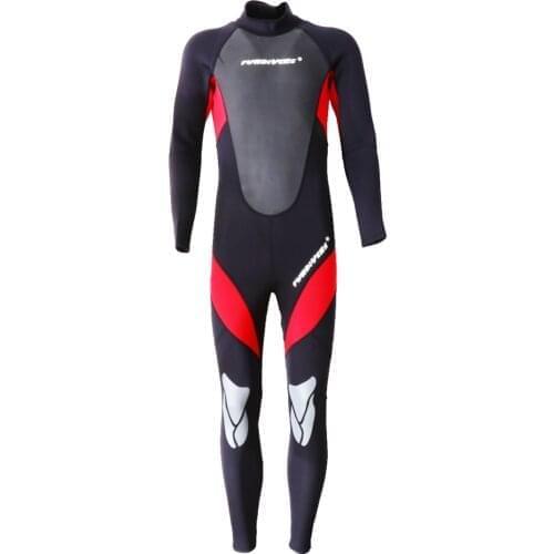 3mm Men Wetsuit Full Suit Diving Swimming Jumpsuit Guard