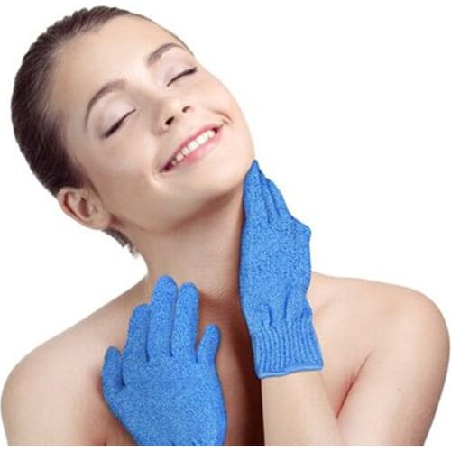 8pcs Bathing Exfoliating Gloves Shower Scrubber Dead Skin Remover Body Skin Scrub Exfoliator Gloves Skin Care Shower Supplies