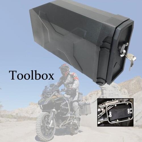 Motorcycle Plastic Box For BMW R1250GS LC ADV 1250gs Adventure 2019 2020 Decorative Toolbox 5 Liters Tool Box Left Side Bracket