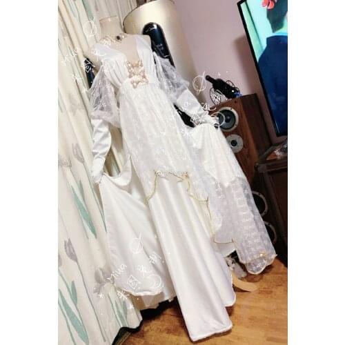 [Customized] Girls Frontline OTS-14 Groza Sexy Wedding Dress Uniform Cosplay Costume Halloween Party Outfit For Women Girls 2021