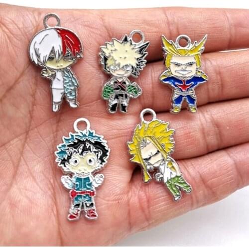 New 30 Pcs Anime My Hero Academia Boku no Hero Charm Pendants DIY Jewelry Making A39