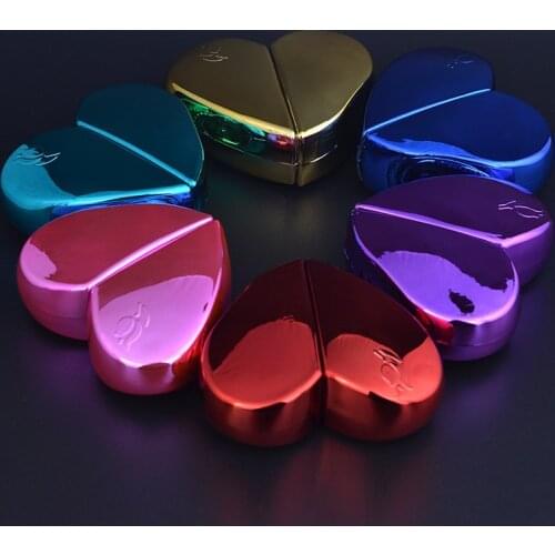 2019 Heart Shape Perfume Bottle Refillable Empty 25ml Travel Mini Atomizer Spray Pump Travel Cosmetic Container Perfume Bottle