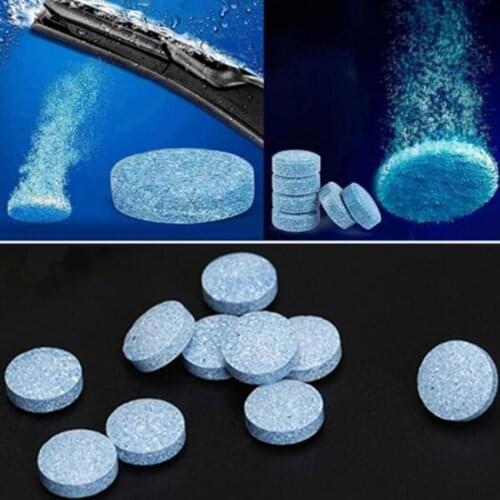 20Pcs/Lot New Conventional Cleaner Tablets Car Wiper Windshield Glass Washer Solid Wiper Super Condensed Effervescent Tablet