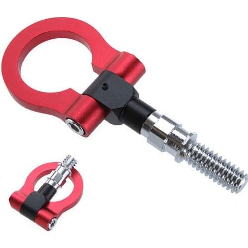 Universal Racing Towing Car Tow Hook Fit For BMW E46 E81 E30 E36 E90 E91 European Car Auto Trailer Ring Car Accessories