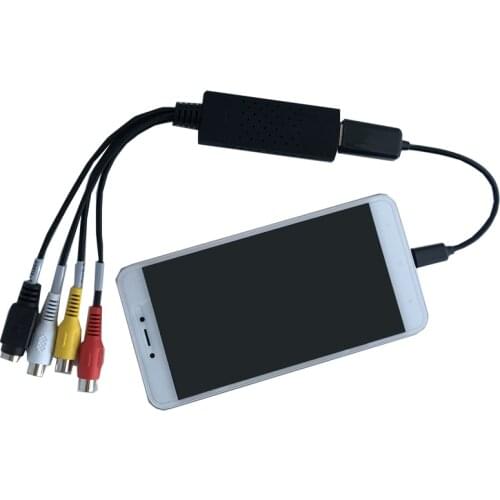USB Capture Card For Android Phone VHS To DVD Video Capture Converter For Mac OS Linux Win7 8 XP Vista Capture Adaptor Converter