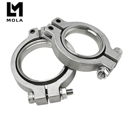 V Band Flange/Clamp Set For MVR 44mm Wastegate V band Kit 5834FC