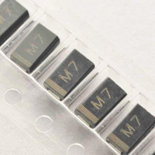 100pcs 1N4007 Rectifier Diode 1A 1000V M7