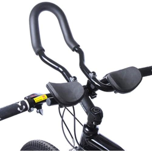 High Quality Bicycle Mountain Road Bike Alloy Triathlon Arm Rest Handlebar Aerobar tt Rest Bar Vice Handlebar Aluminium Bike